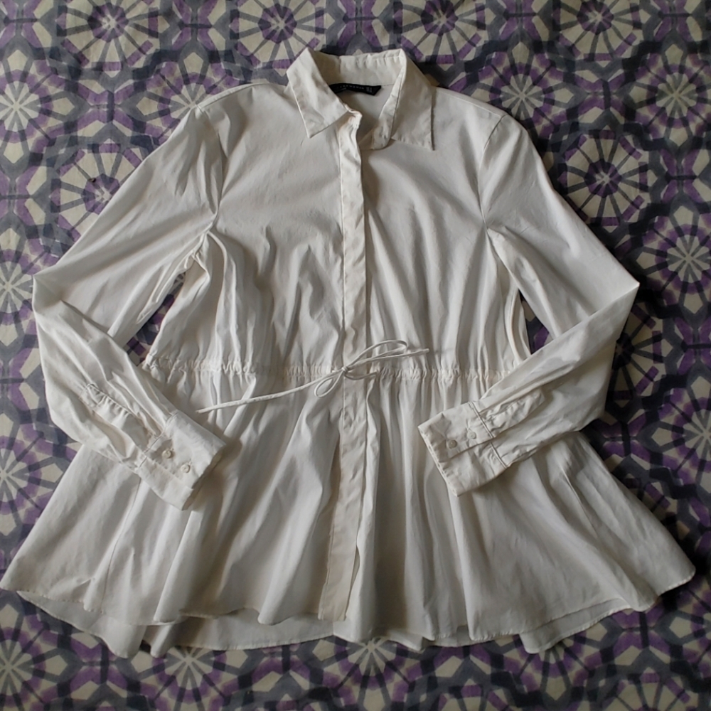 Zara Tie waist top